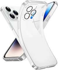 Soundberry transparent silicone  Apple iPhone 14 Pro Max white цена и информация | Чехлы для телефонов | kaup24.ee