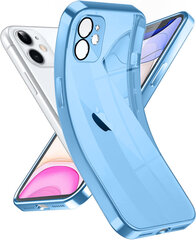 Soundberry transparent silicone  Apple iPhone 11 blue цена и информация | Чехлы для телефонов | kaup24.ee