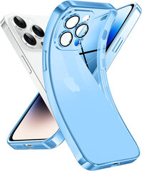 Soundberry transparent silicone  Apple iPhone 14 Pro Max blue цена и информация | Чехлы для телефонов | kaup24.ee