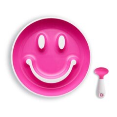 Munchkin Smile ´n Scoop™ taldriku ja lusika komplekt hind ja info | Vannitooted | kaup24.ee