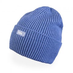 Зимняя шапка из шерсти мериноса TuTu, синяя цена и информация | Шапки, перчатки, шарфы для мальчиков | kaup24.ee