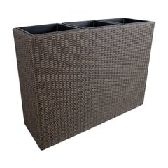 Lillepott Wicker, 110x39x88cm hind ja info | Dekoratiivsed lillepotid | kaup24.ee