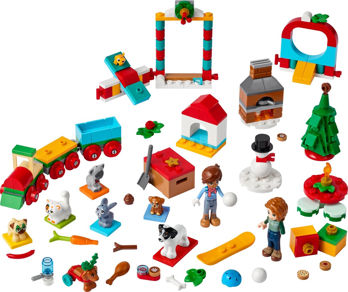 Advendikalender 41758 Lego® Friends 2023. aasta цена и информация | Klotsid ja konstruktorid | kaup24.ee