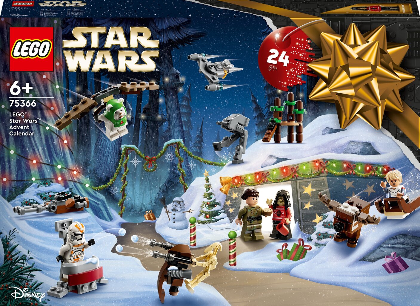 75366 LEGO® Star Wars 2023 advendikalender цена и информация | Klotsid ja konstruktorid | kaup24.ee