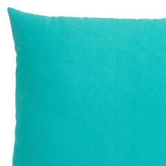 Подушка Fiume Color 45x45см, бирюзовая цена и информация | Декоративные подушки и наволочки | kaup24.ee