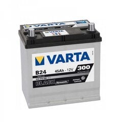 Аккумулятор VARTA BLACK 45AH 300A B24 цена и информация | Аккумуляторы | kaup24.ee