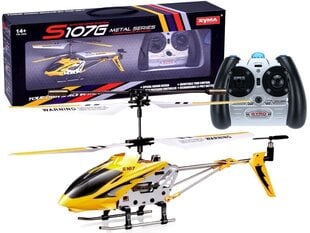 Kaugjuhitav helikopter Syma S107G, kollane цена и информация | Игрушки для мальчиков | kaup24.ee