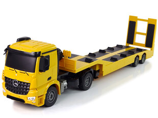 Kaugjuhitav veoauto Mercedes Arocs, kollane hind ja info | Poiste mänguasjad | kaup24.ee