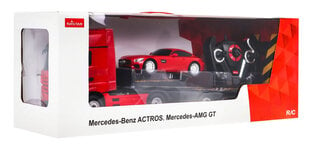 Kaugjuhitav Mercedes Benz Actros koos poolhaagisega, 1:26, Mercedes Benz AMG GT, 1:24 цена и информация | Игрушки для мальчиков | kaup24.ee