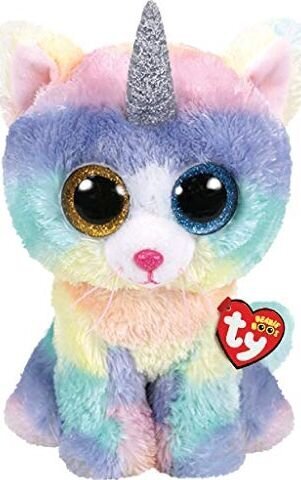 Pehme mänguasi TY Beanie Boos Ükssarvik kass, 42cm цена и информация | Pehmed mänguasjad | kaup24.ee