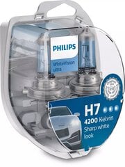 Autopirnid Philips H7 12V 55W 4200K, 2 tk. цена и информация | Автомобильная ксеноновая лампа D2R 6000К (Китай) | kaup24.ee