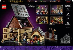 21341 LEGO® Ideas „Disney“ Fokus Pokus“: Дом сестер Сандерсон цена и информация | Конструкторы и кубики | kaup24.ee