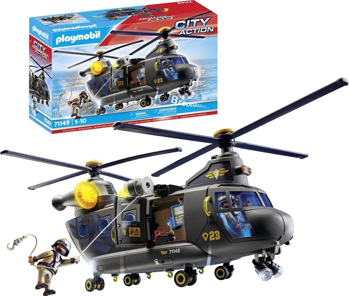 71149 Playmobil® City Action, Päästehelikopter hind ja info | Klotsid ja konstruktorid | kaup24.ee