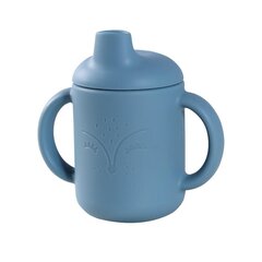 Силиконовая кружка Nordbaby Sippy, синяя цена и информация | Бутылочки и аксессуары | kaup24.ee