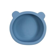 Силиконовая миска Nordbaby, синяя цена и информация | Детская посуда, контейнеры для молока и еды | kaup24.ee