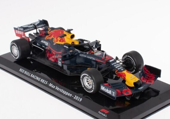 RED BULL RACING RB15 - Max Verstappen - 2019 HACHETTE 1:24 FOR043 цена и информация | Mudelautode kollektsioneerimine | kaup24.ee