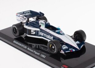 BRABHAM BT52B - Nelson Piquet - 1983 World Champion HACHETTE 1:24 FOR048 hind ja info | Mudelautode kollektsioneerimine | kaup24.ee