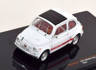 Fiat Abarth 595 SS 1964 White IXO 1:43 CLC484N цена и информация | Коллекционные модели автомобилей | kaup24.ee