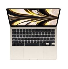 Apple MacBook Air 13.6" M2 CPU, 8/256 GB Starlight SWE MLY13KS/A hind ja info | Sülearvutid | kaup24.ee