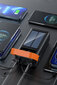 Päikesepank koos juhtmete ja taskulambiga, microUSB, USB-C, Lightning, USB 30000 mAh hind ja info | Akupangad | kaup24.ee