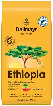 Dallmayr Ethiopia kohvioad, 0,5 kg hind ja info | Kohv, kakao | kaup24.ee