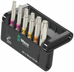 Wera Bit-Check 6 Wood для винтов TORX®, 6 шт. TX20-40 x 50 мм цена и информация | Механические инструменты | kaup24.ee