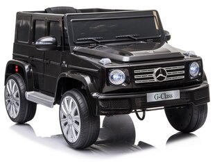 Mercedes G500 ühekohaline elektriauto lastele, must hind ja info | Laste elektriautod | kaup24.ee