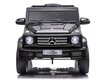 Mercedes G500 ühekohaline elektriauto lastele, must цена и информация | Laste elektriautod | kaup24.ee