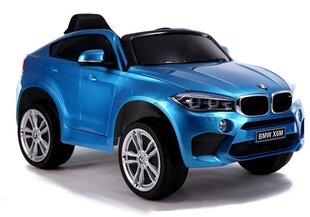 BMW X6 elektriauto lastele, sinine hind ja info | Laste elektriautod | kaup24.ee