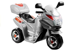 Детский одноместный электромотоцикл HC8051, серебристый цена и информация | Электромобили для детей | kaup24.ee