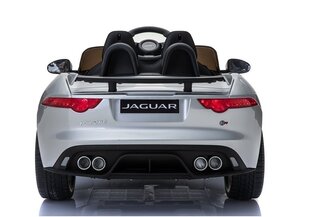 Детский электромобиль Jaguar F-Type, серебристый цена и информация | Электромобили для детей | kaup24.ee