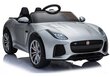 Jaguar F-Type elektriauto lastele, hõbedane hind ja info | Laste elektriautod | kaup24.ee