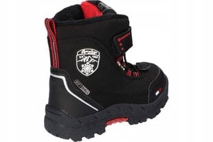 Зимние ботинки для мальчиков American Club  HL27/22, чёрные / красные цена и информация | Детские зимние сапожки | kaup24.ee