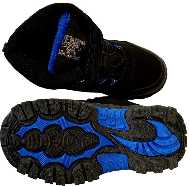 Talvesaapad poistele American Club HL27/22 Black/Blue hind ja info | Laste talvesaapad | kaup24.ee