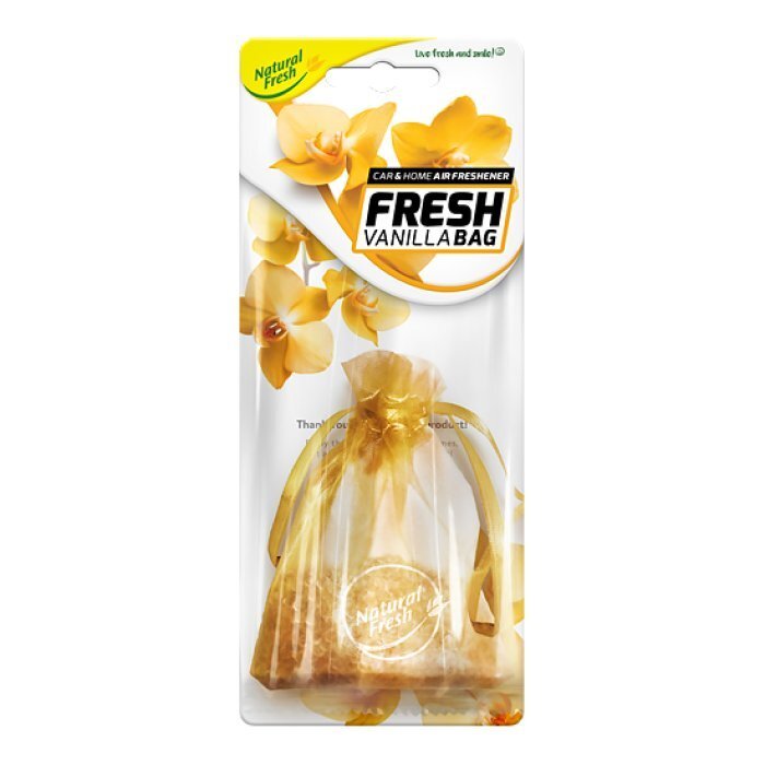 Auto õhuvärskendaja Natural Fresh Scented Pouch Mild Vanilla, 15 g цена и информация | Autolõhnastajad | kaup24.ee