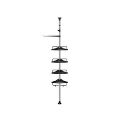 Duširiiul reguleeritava kõrgudega, 95 - 300 cm, SONGMICS, roostevaba teras цена и информация | Аксессуары для ванной комнаты | kaup24.ee