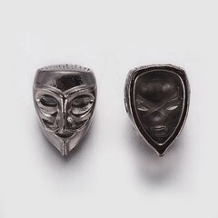 Vahetükid Mask 14x10x9 mm, 1 tk. hind ja info | Ehete valmistamine, helmestamine | kaup24.ee