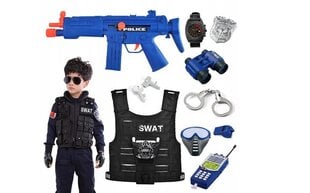 Politseiniku komplekt lastele hind ja info | Karnevali kostüümid | kaup24.ee