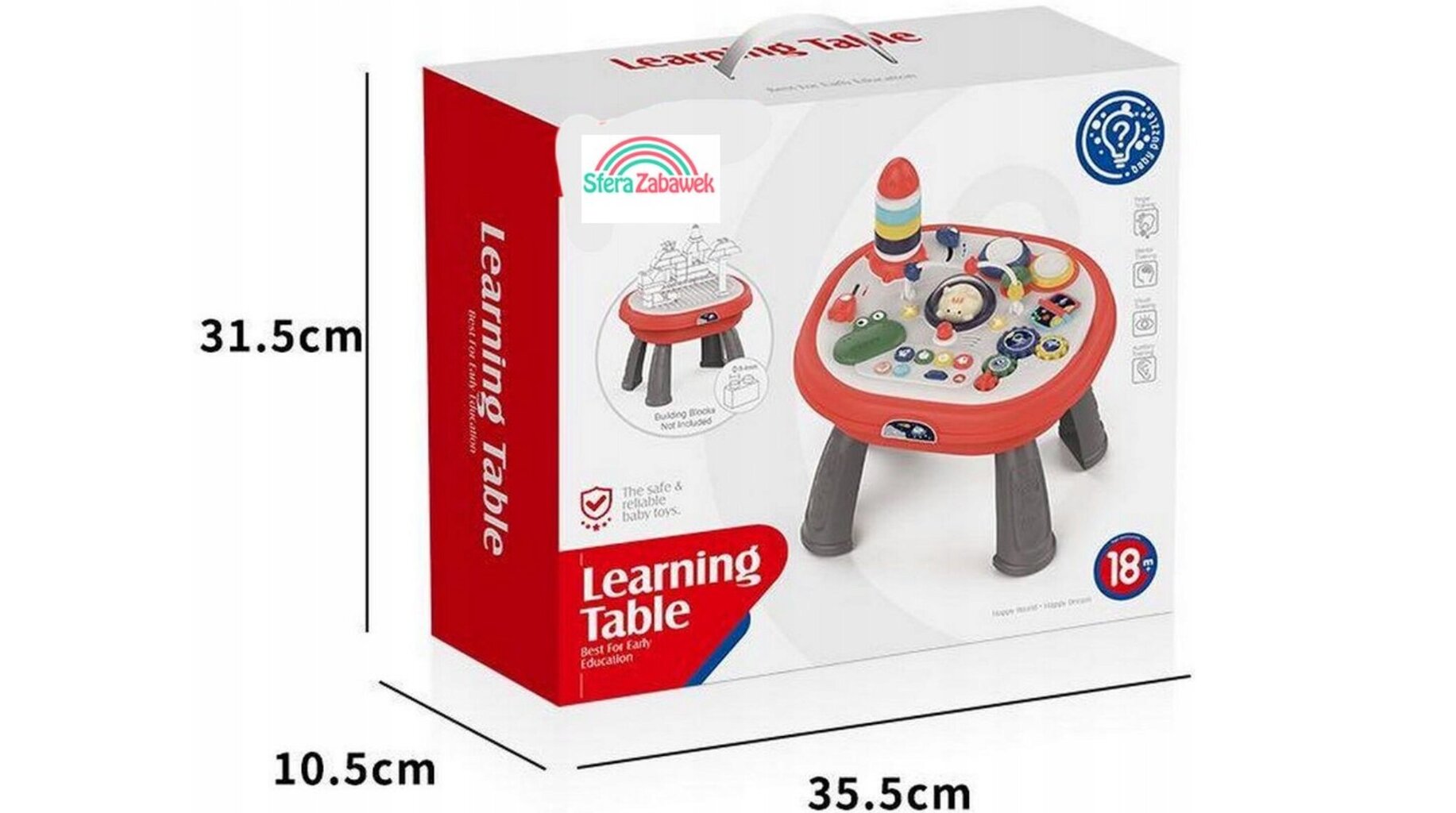 Interaktiivne hariv sensoorne laud цена и информация | Imikute mänguasjad | kaup24.ee