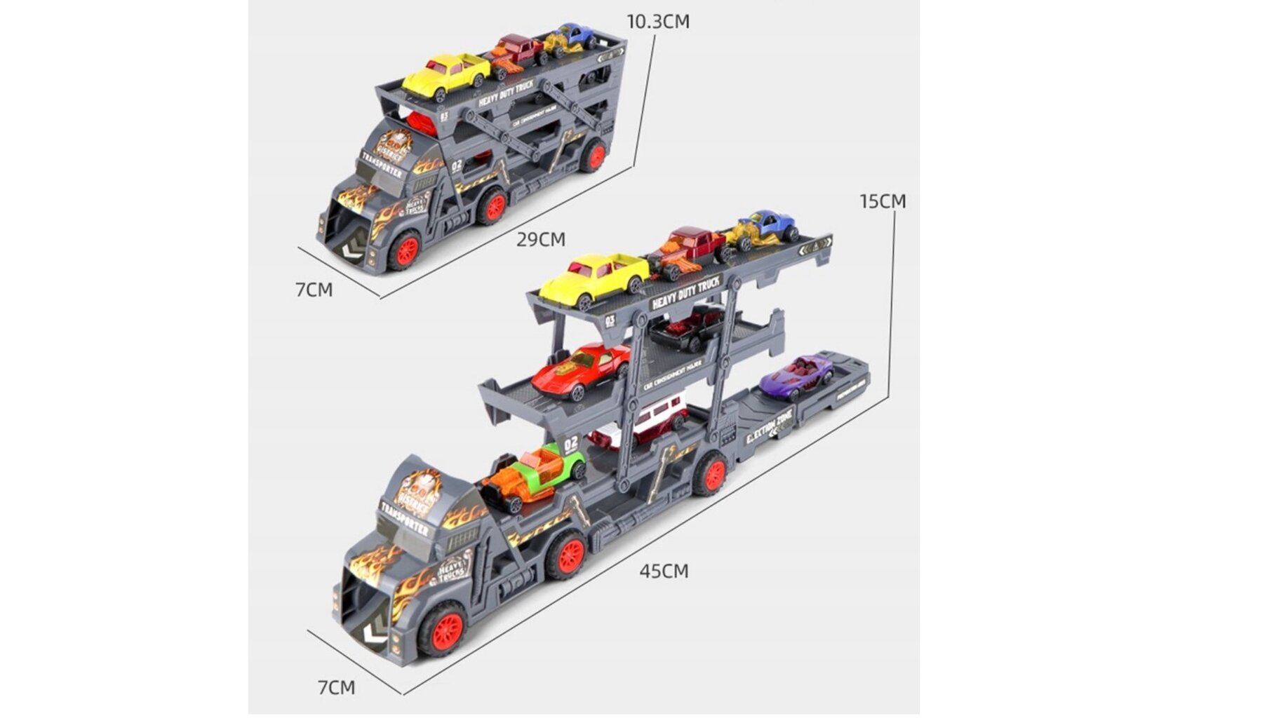 Autotranspordiprits koos tarvikutega hind ja info | Poiste mänguasjad | kaup24.ee