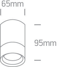 ONELight välislaevalgusti Cylinders 67130C/G цена и информация | Потолочные светильники | kaup24.ee