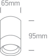 ONELight välislaevalgusti Cylinders 67130C/G hind ja info | Laelambid | kaup24.ee