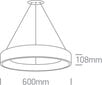 ONELight rippvalgusti LED Rings 62142NB/AN/W hind ja info | Rippvalgustid | kaup24.ee