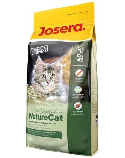 Josera NatureCat, 10 kg цена и информация | Kuivtoit kassidele | kaup24.ee