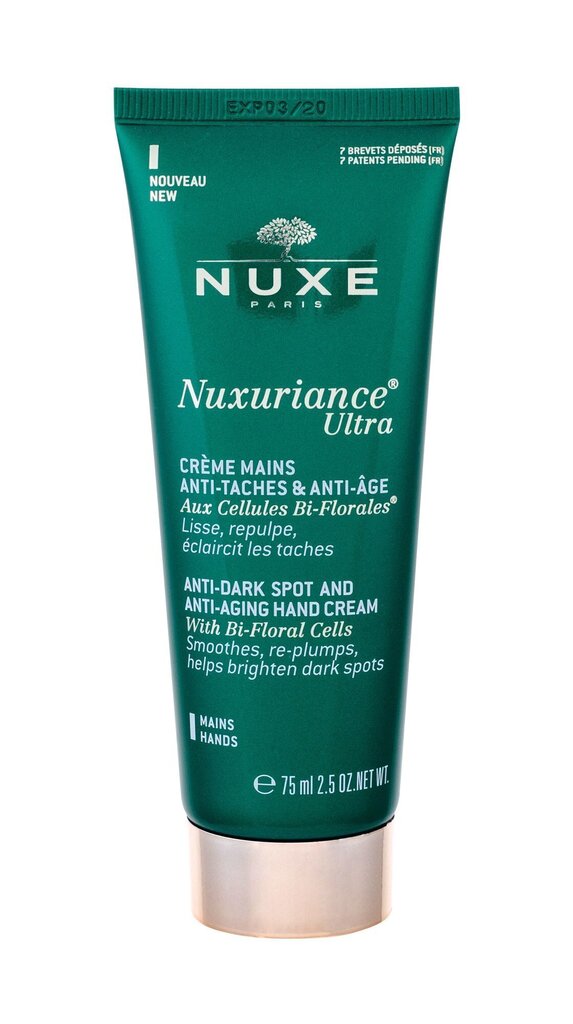 Noorendav kätekreem Nuxe Nuxuriance Anti-Dark Spot and Anti-Aging 75 ml hind ja info | Kehakreemid, losjoonid | kaup24.ee