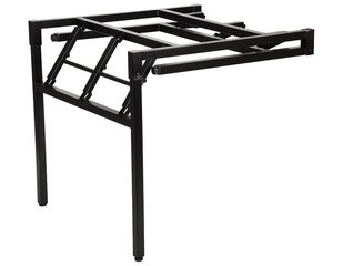Каркас складной столешницы NY-A024 KW. - 76x76 см, черный цена и информация | Другие принадлежности для мебели | kaup24.ee