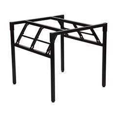 Каркас складной столешницы NY-A024 KW. - 96x96 см, черный цена и информация | Другие принадлежности для мебели | kaup24.ee