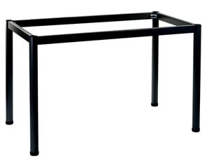 Металлический каркас стола, 116x66x72,5 см, черный цена и информация | Другие принадлежности для мебели | kaup24.ee