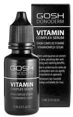 Niisutav näoseerum Gosh Donoderm Vitamin Complex 15 ml hind ja info | Näoõlid, seerumid | kaup24.ee