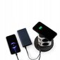Pikendusjuhe Logan koos juhtmevaba laadija ja USB-ga, 2 m цена и информация | Pikendusjuhtmed, kaablid | kaup24.ee